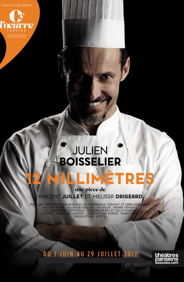 Lunaire, inclassable #JulienBoisselier au @THEATREdlOEUVRE nous intime de: 'ne pas vivre à #12millimètres de ce que l'on voudrait être'!