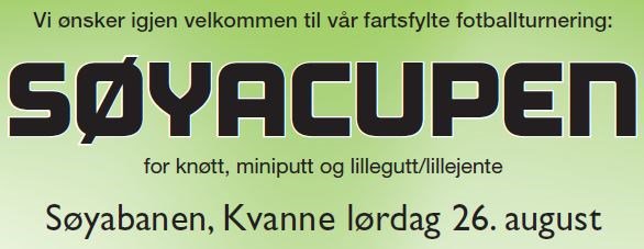 Det er nesten to måneder igjen til barnefotballcupen #søyacupen på #kvanne i #surnadal , men vi har allerede 68 påmeldte lag!   ilsoya.no