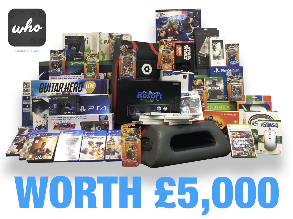 WhoQuizz's tweet image. ** EXTREME GIVE AWAY **
Head over to out Facebook page to find out how win all this loot! #Competition #giveaway #gaming