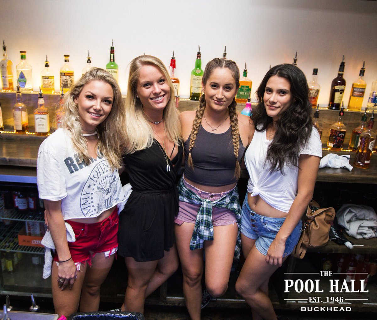 ThePoolHall's tweet image. It's Ladies' Night - Independence Day edition | $3 @skyyvodka for the ladies and $3 Budweiser bottles for the fellas all night