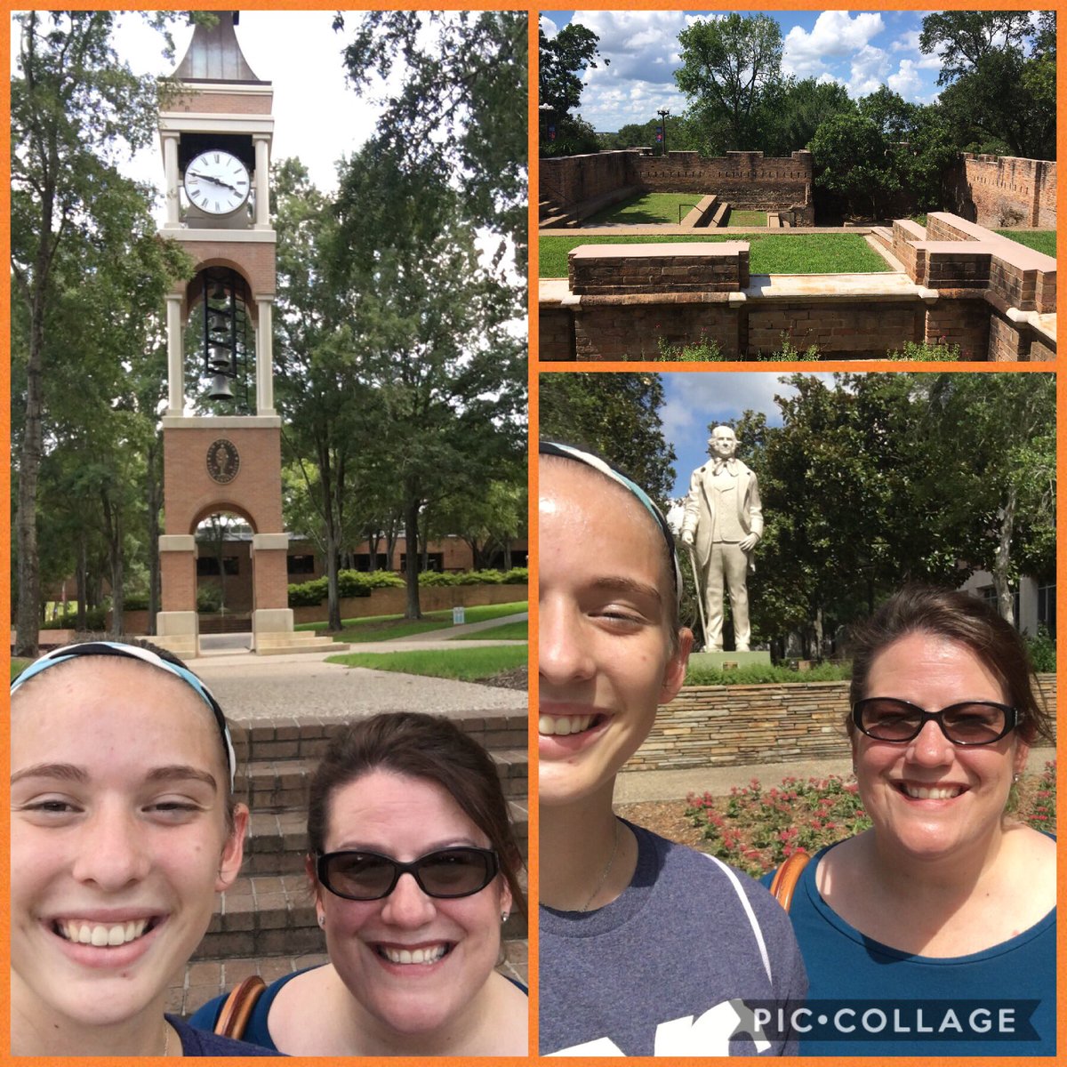 emilyacraig's tweet photo. Getting an idea about some some schools in TX #TOURSHSU I know my #SHSU alumni teachers are smiling... https://t.co/cyocb720mc