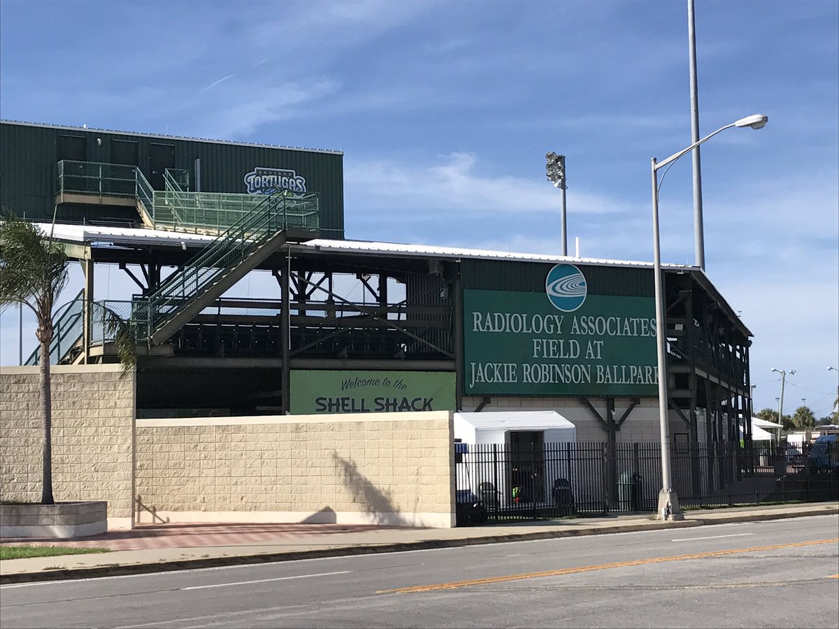 SECoachHobbs's tweet photo. Hosted the first-ever racially integrated baseball game. Jackie Robinson played as a member of the Montreal Royals. @Clelandt35 #NHSLearn https://t.co/u6ONHVhwij