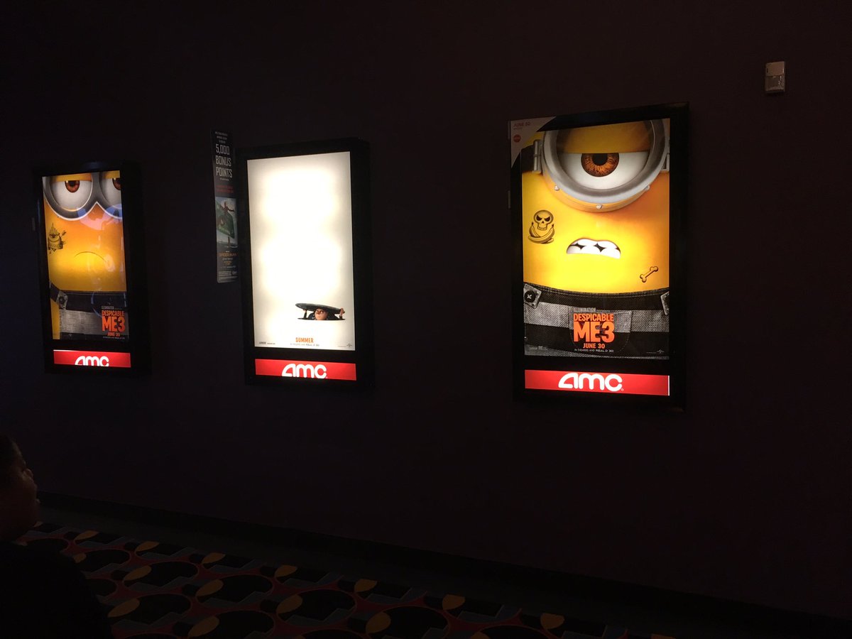 Brad Jones God Forbid Illumination Has Only One Despicable Me 3 Poster At The Theater Brad Jones God Forbid Illumination Has Only One Despicable Me 3 Poster At The Theater