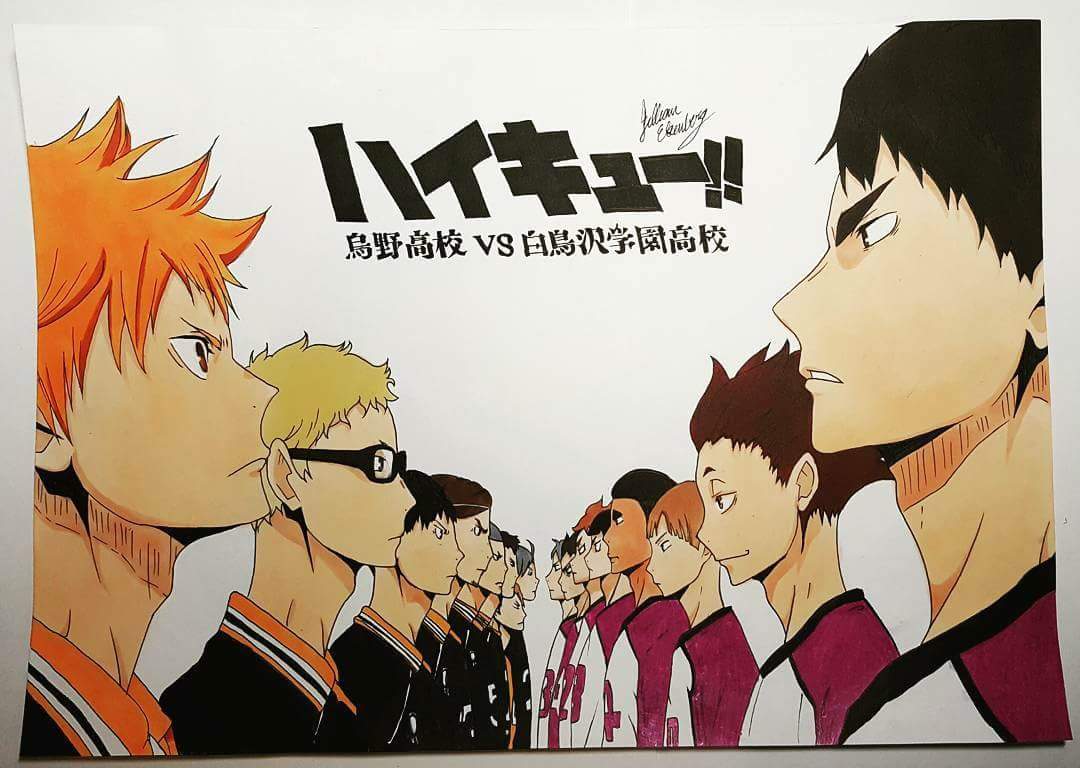 karasuno vs shiratorizawa season 3#season3 #haikyuuseason3 #haikyuuedi