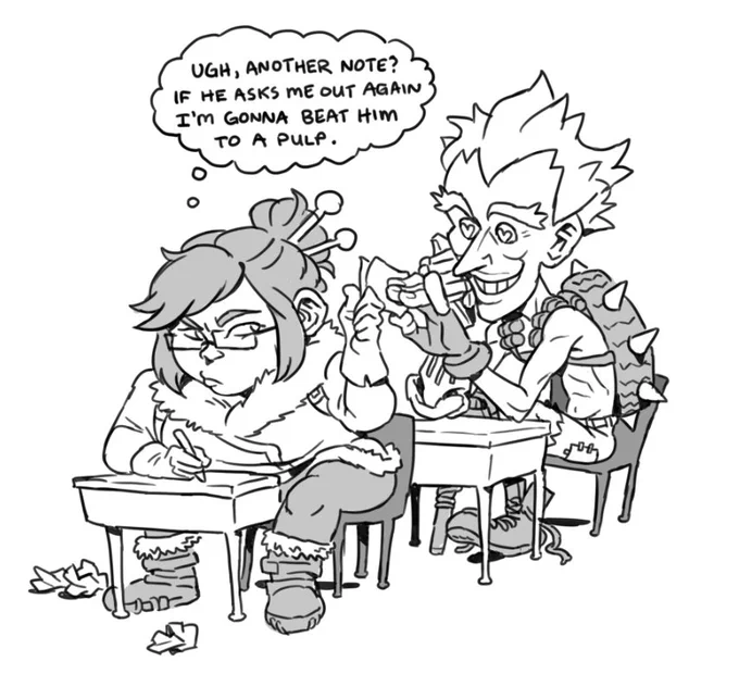 This is for @boodlebrain. I've only played overwatch for 30 seconds. 