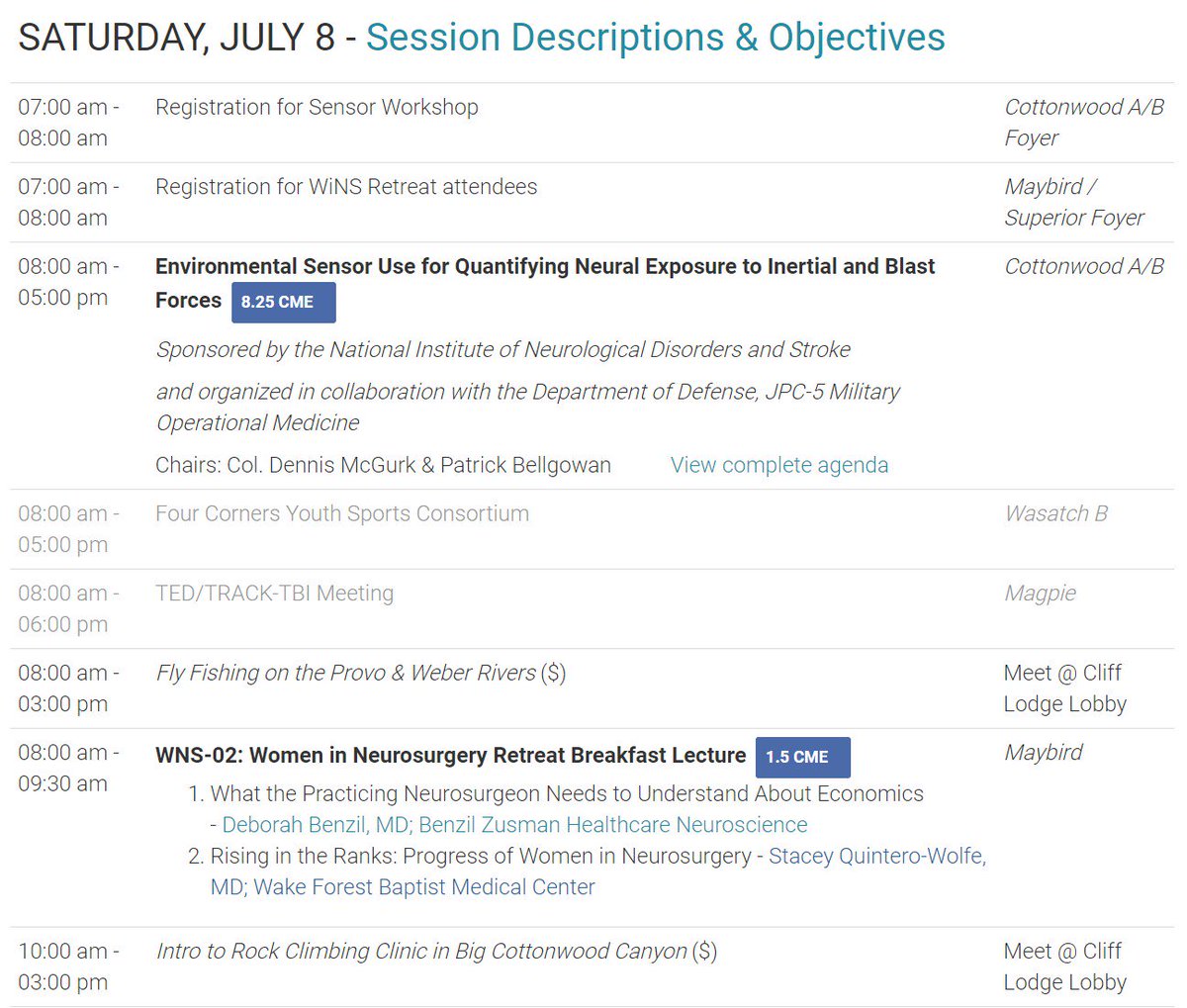 griz1's tweet image. Day1 @Neurotrauma includes #ImpactSensor symposium 7/8/17 @Snowbird resort! @Stefan_M_Duma @strowson @jstitzel bit.ly/2up2RpR