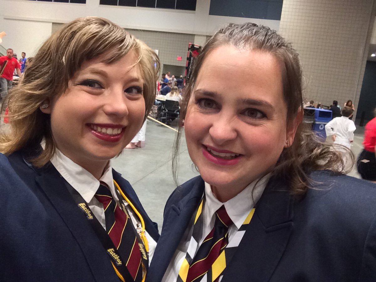 letstalkkarate's tweet photo. Me and Sensei Sarah at #AAU #karatenationals day1 done!! https://t.co/MbkzB9ms89