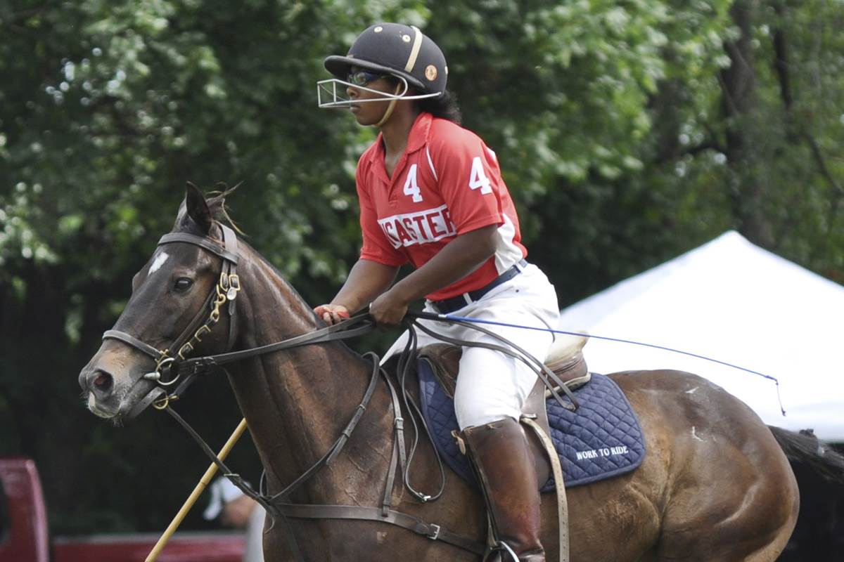 NBCNews's tweet photo. This college student will make history as the first Black woman in a top-tier polo event https://t.co/2kcYR08vqV https://t.co/tejRI4BCcq