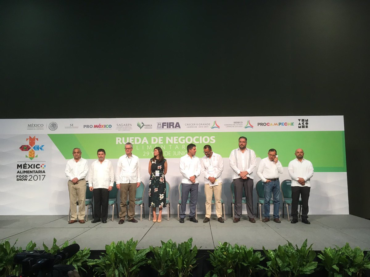 How2GoMexico's tweet photo. H2G presente en la Rueda de Negocios Alimentaria Campeche. 140 empresas exportadoras y 40 compradoras internacionales. @How2Go_Consult https://t.co/dBcfZg0upn
