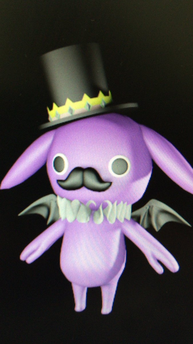 pipippka's tweet photo. こうなりました。
あとはテクスチャ(　'-' ) https://t.co/RW3uG9Gc67