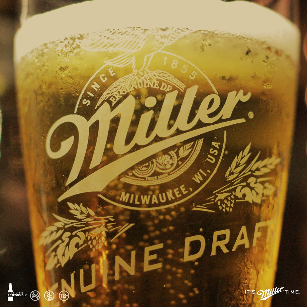 Explore the energy of the night, starting with Miller Genuine Draft. #ItsMillerTime