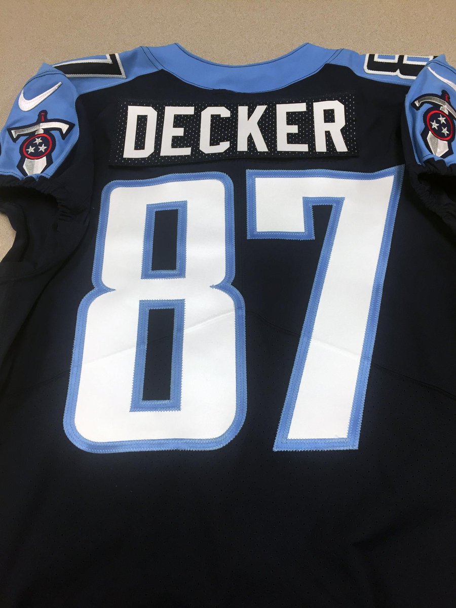 We have a number for @EricDecker87!  

@EasyMoney_87 will now wear 81. 

#TitanUp