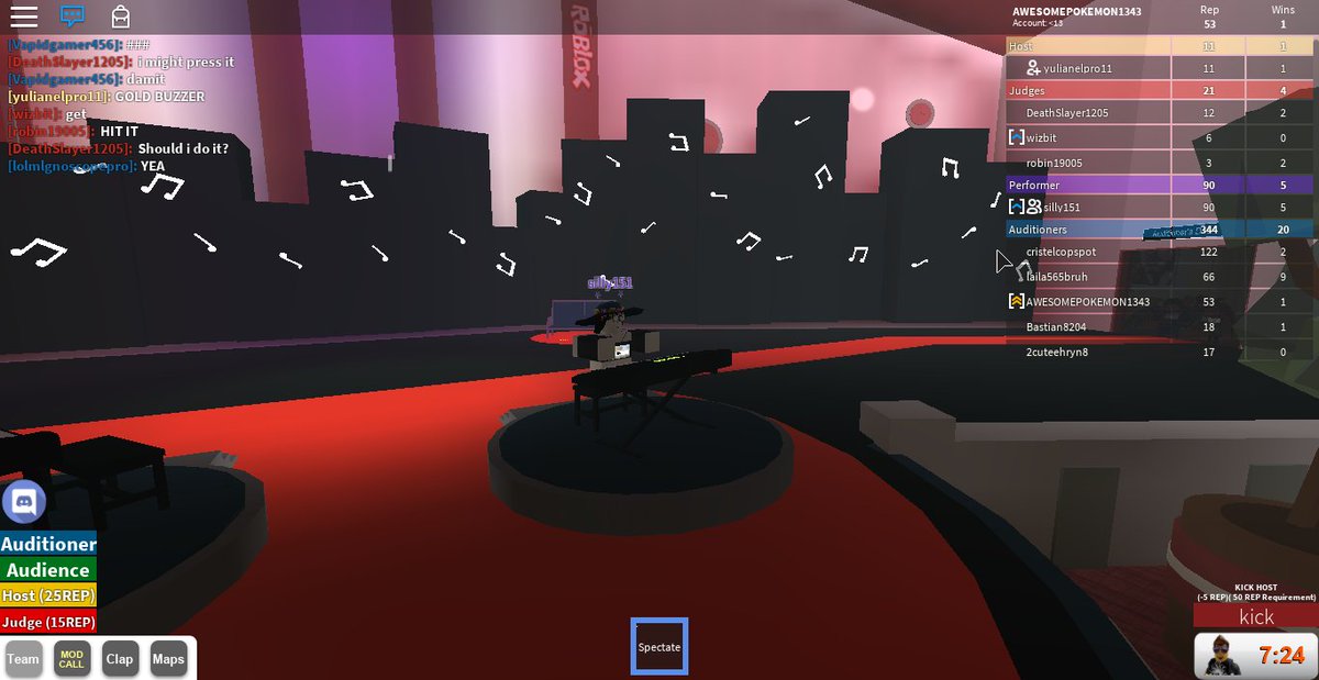 Awesome Poke Awesome Poke Twitter - roblox got talent judge