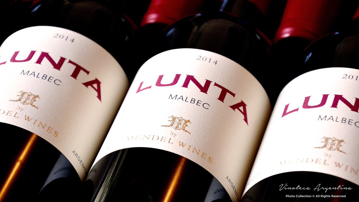 VinotecaArg's tweet photo. • LUNTA MALBEC 2014
• 90 Pts. @Decanter
• @MendelWines @RobertodelaMota #Mendoza 🇦🇷️
• https://t.co/UOrIvmiv3l https://t.co/Y1w1aJzr8i