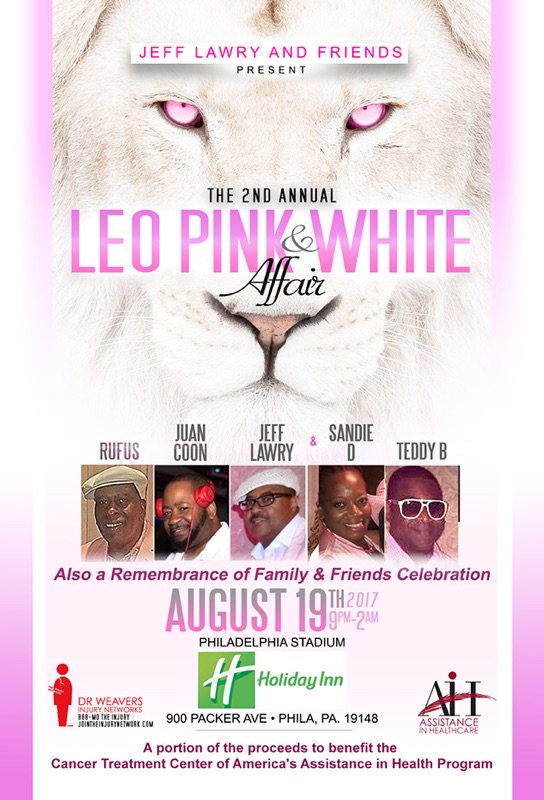 leoparty2017's tweet photo. 2nd Annual Leo Pink &amp; White Affair
To Book a Birthday Partyl: leoparty2017@yahoo.com
Proceeds benefit the Cancer Treatment Center of America https://t.co/umVtfxm9hF