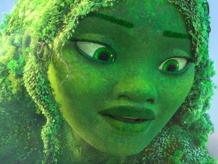 Nose On Twitter Does Anyone Else Think Te Fiti From Moana Looks Like Rihanna Https T Co B7gdbc2zp9 Twitter