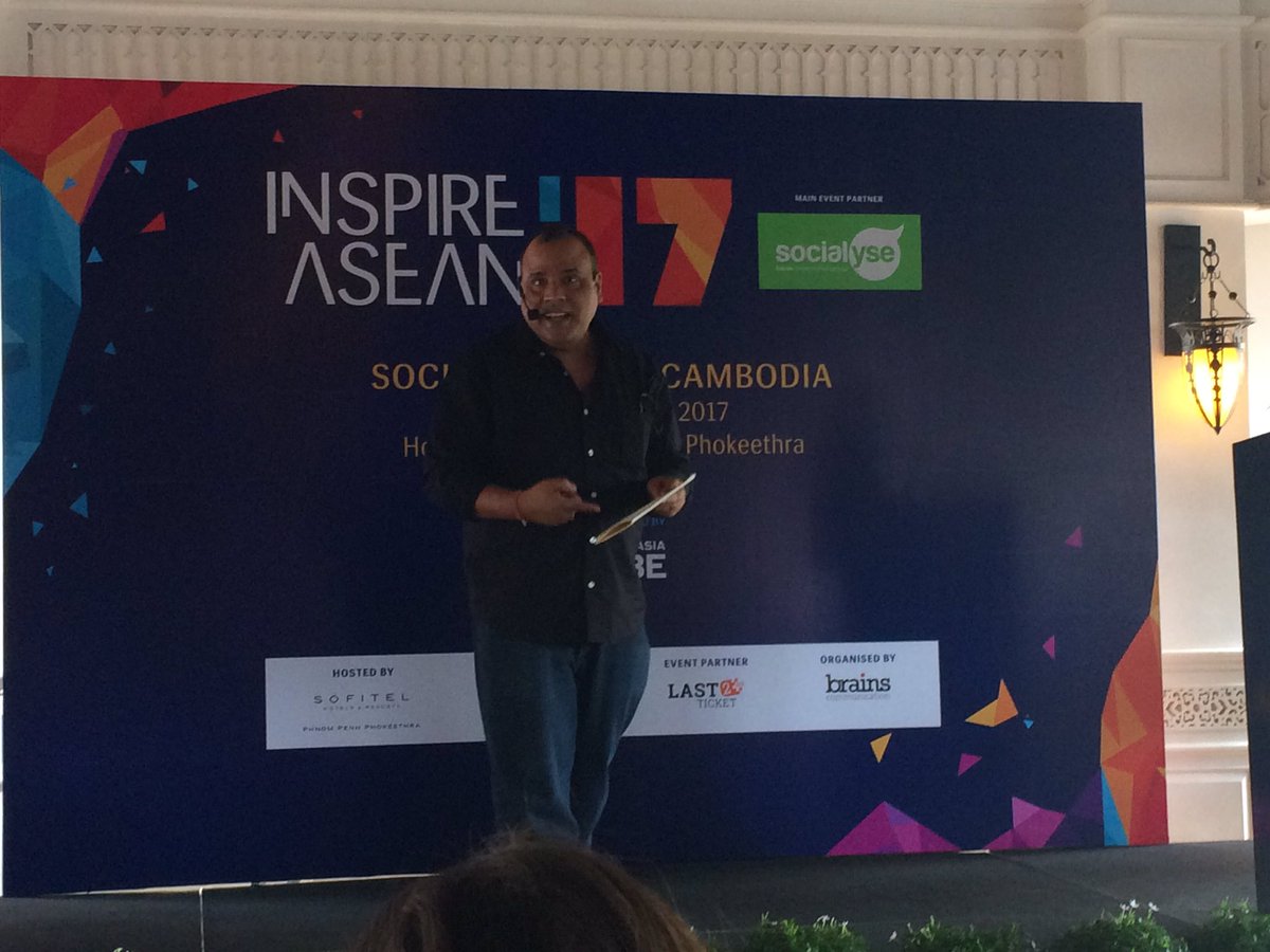 chrismccarthy's tweet photo. Great insights from @VishnuMohan of @Havas - #Cambodia is SEAsia's biggest user of #socialmedia https://t.co/AT9T9SyLGv