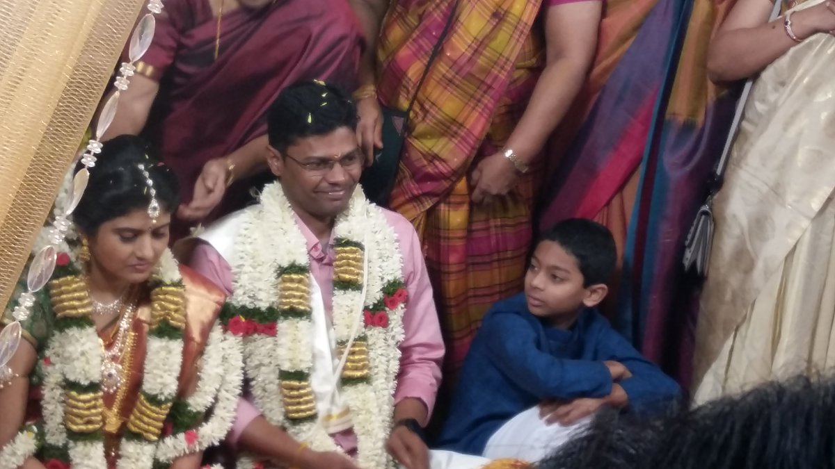 RoopaAkki's tweet photo. @ Ranjeet's wedding. Another wicket down :) https://t.co/YviBNuxCe7