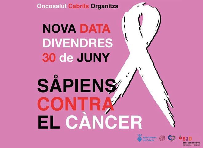 oncosalut's tweet photo. Ha arribat el dia! Avui #Såpiens contra el #cancer al centre cívic La Fàbrica. Inscripcions tancades, però pot venir públic a sopar! https://t.co/Gr0k2ZxoHT