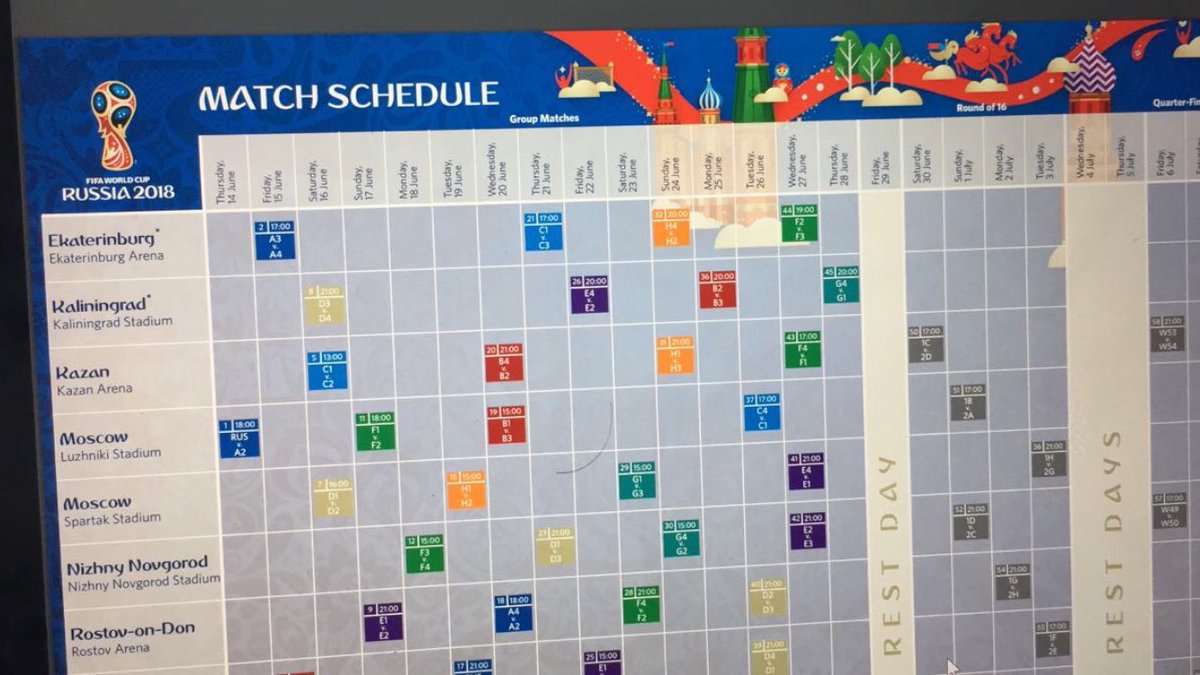 SancadillaNorte's tweet photo. 😔 LA MALA: Ya son cuatro "29 de junios" que al Tri lo eliminan (3 Alemania y 1 Holanda)
😍 LA BUENA: En Rusia 2018 no habrá juegos ese día https://t.co/WPxlOyyJ1q