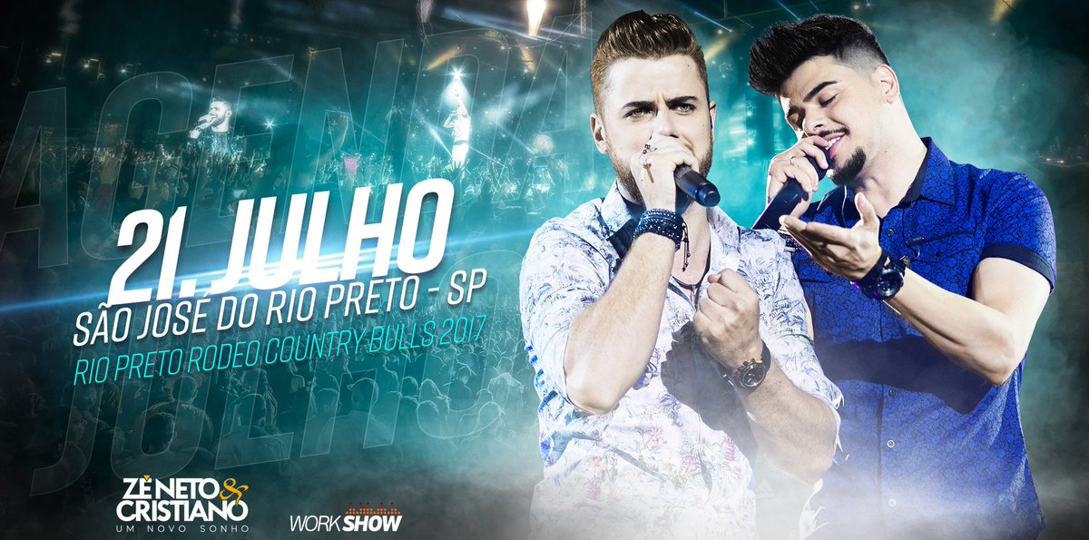 21/07  São José do Rio Preto - SP Evento: Rio Preto Rodeo Country Bulls 2017 Ingressos: goo.gl/aUjsNf