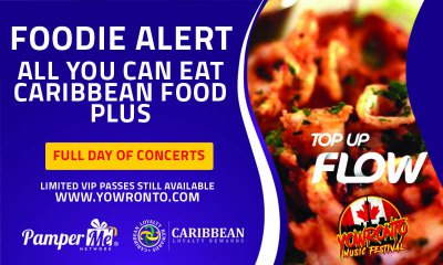 yowronto's tweet photo. All You Can Eat Caribbean Dishes Plus Full Day Of Performances - Just $150, FLOW @YOWronto @belleenys #foodie… https://t.co/w9MWNNY715 https://t.co/ZwVTLoZ8QH
