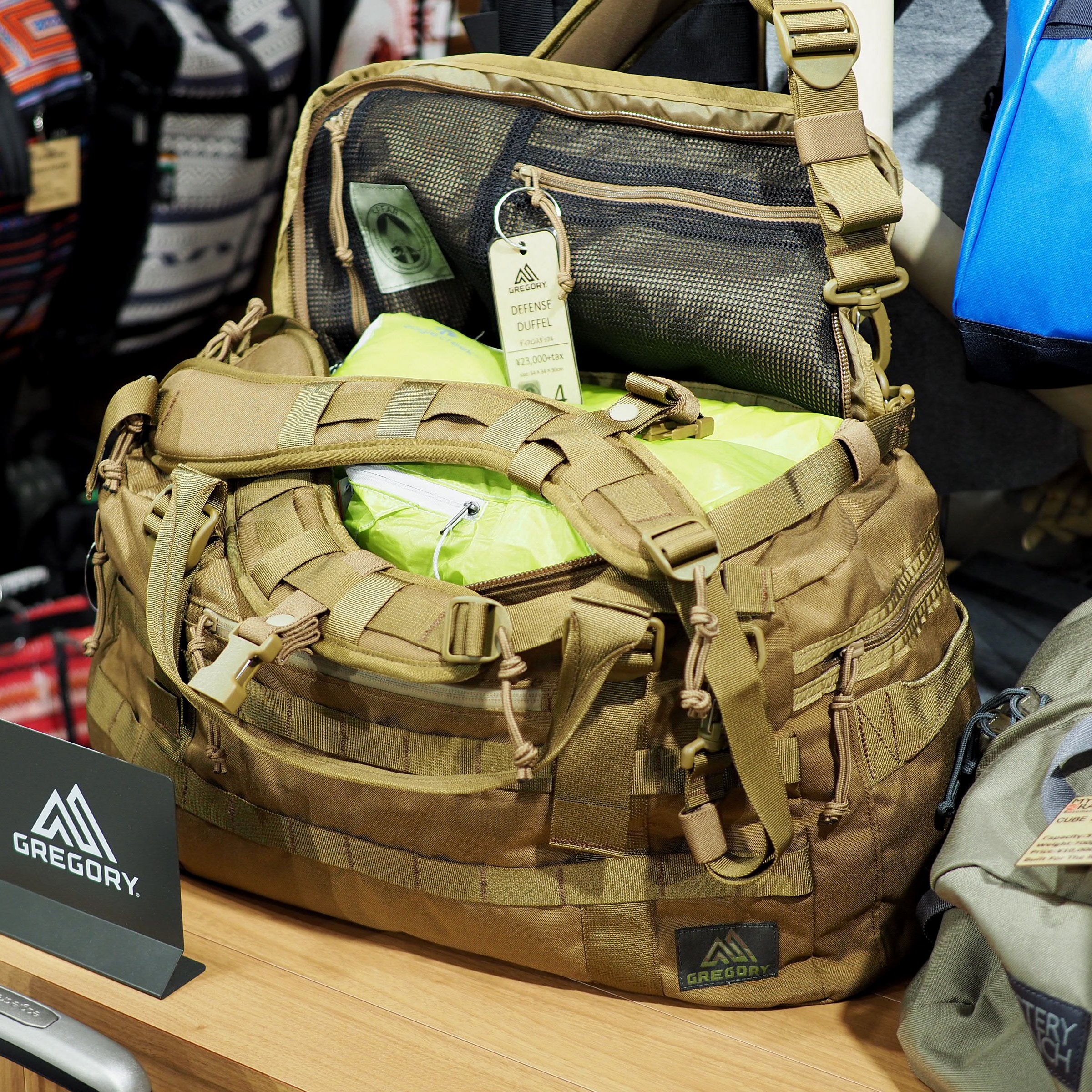 GREGORY グレゴリー SPEAR スピア DEFENCE DUFFEL ディフェンス
