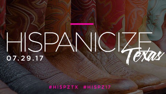 Have you heard about Hispanicize Texas coming to Houston on July 29? Our team is working hard on this event: hispanicizetexas.com