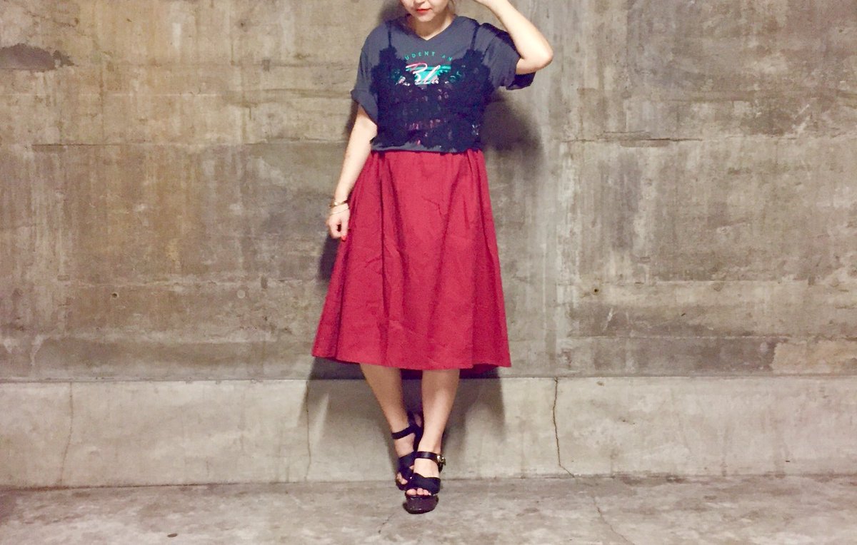 Earth Japanlabel Na Twitteru 受注生産受付中 青の祓魔師 Earthコラボ 受注生産のご注文受付期間は7 2 日 23 59まで 青エクコラボtチャコール着回し レーストップスと赤スカート 辛めが好きな方にも 青エク Aoex 商品ページはこちら T Co