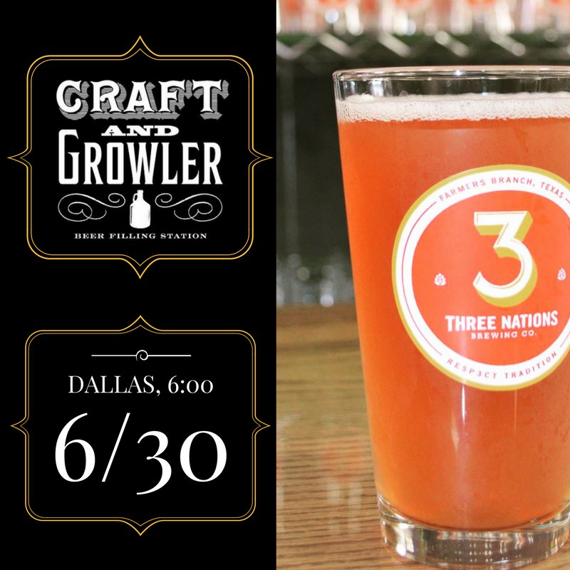 BIG NEWS...  You will be able to fill growlers of BLOOD ORANGE WIT <a href="/CraftandGrowler/">Craft and Growler</a> in Dallas starting at 6 PM tomorrow! #resp3cttradition