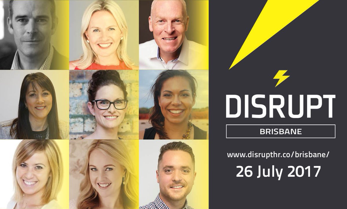 DisruptHRBne's tweet image. DisruptHR Brisbane is thrilled to announce the 9 presenters who will shake up HR, July 26. #disruptHR #disruptHRBne bit.ly/2nxt9E5