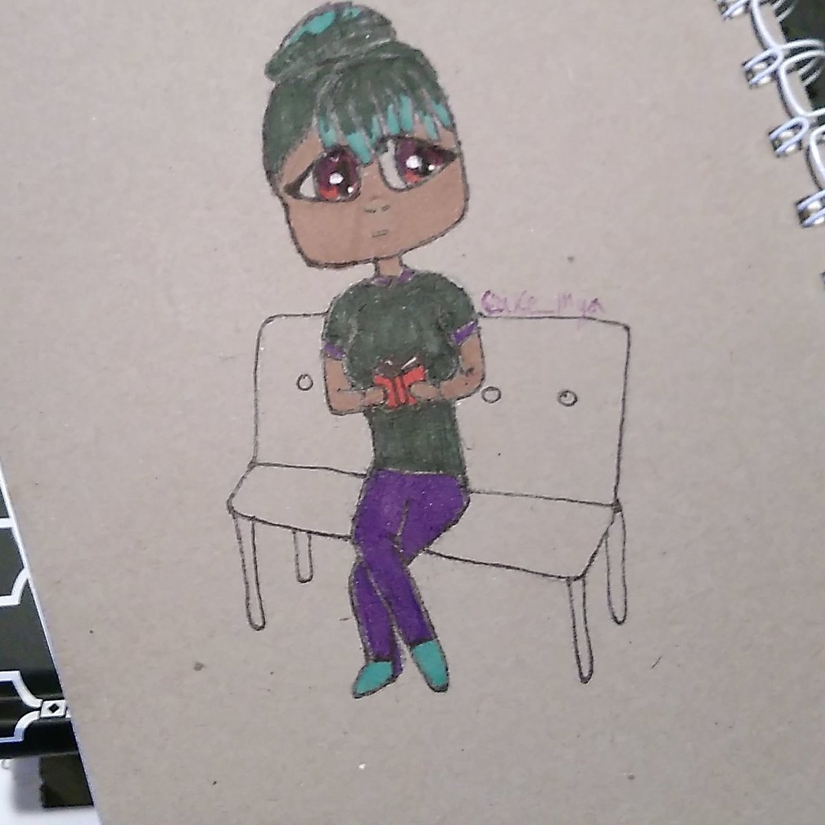 TheRealCake_mya's tweet photo. When waiting on you dad.
#art #drawing #draw #sketch #cakemya #girl #animegirl #anime #chibi https://t.co/x85WBSkgsu