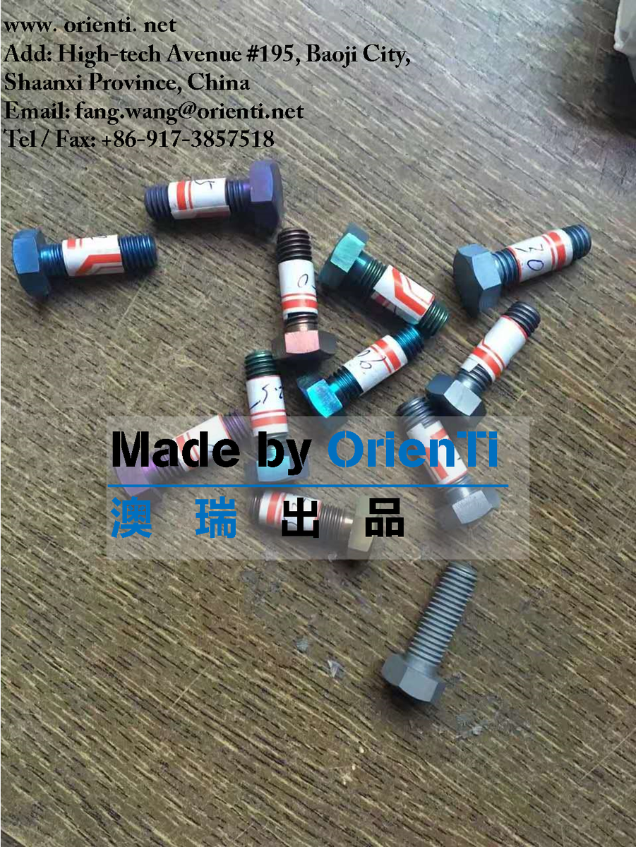 ORT_Virginia's tweet photo. customized #titanium #fastener #Bolts https://t.co/PAcpaMmrGh