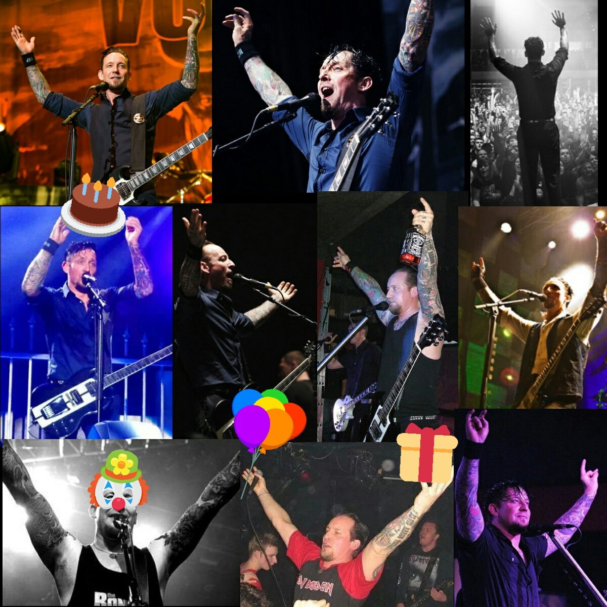volbeatlizard's tweet photo. #TPIF and its my birthday! 🎂🎉🎈
have a good weekend #volfamily #volbeat #poulsenbirthdaywishes @VolNazz @dat_bine @fin_flikka @voldotBEAT https://t.co/Xa9VkUqjQJ