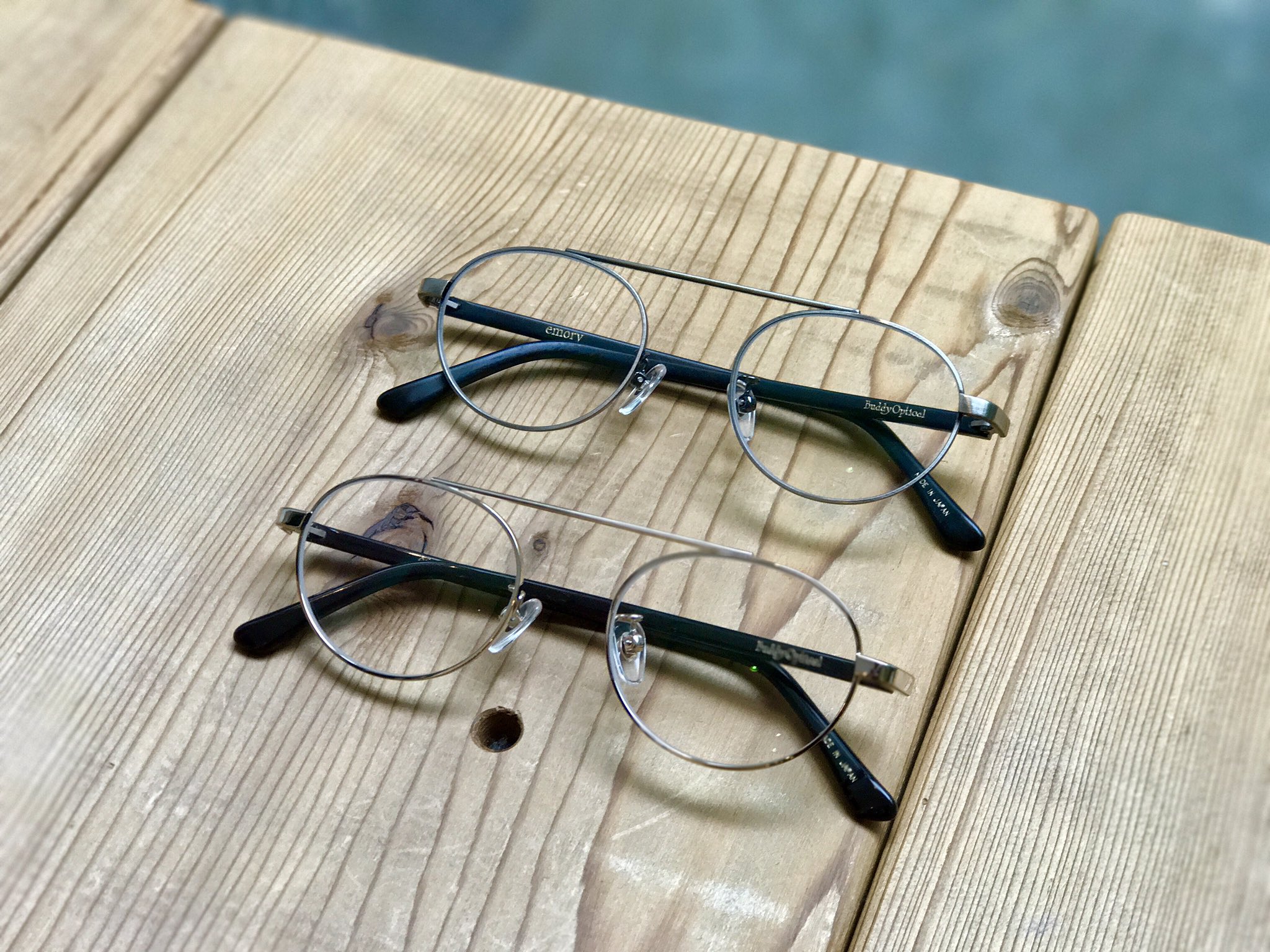 Buddy Optical Emory バーブリッジ ラウンド メタル メガネ