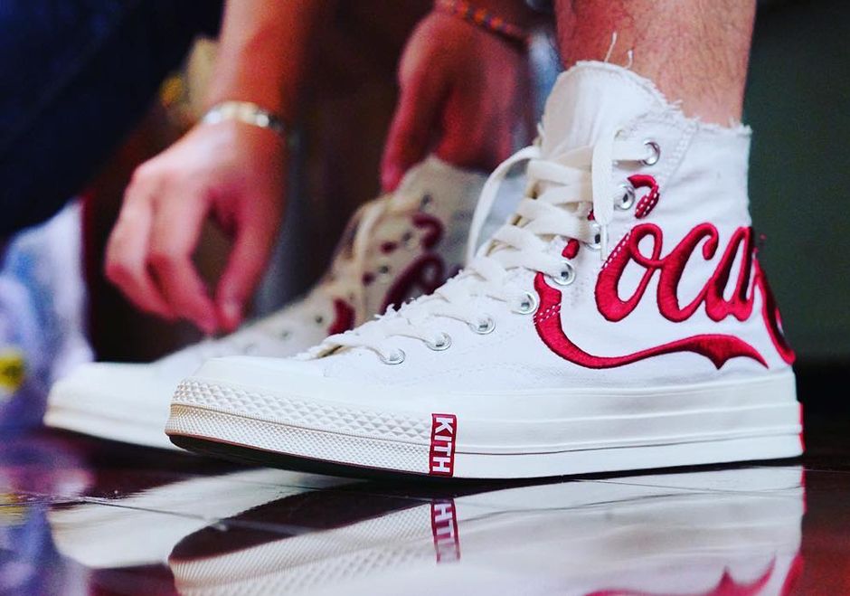 KITH, Coca-Cola, and Converse redesign the Chuck Taylor 1970s  >>  /bit.ly/2gs7Ti8