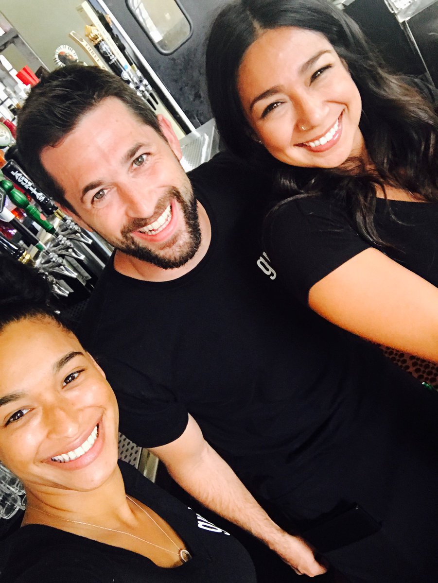 Our adorable Gulp crew- ready &amp; waiting to quench your thirst! #PlayaVista #CraftBeer #Cocktails #Food