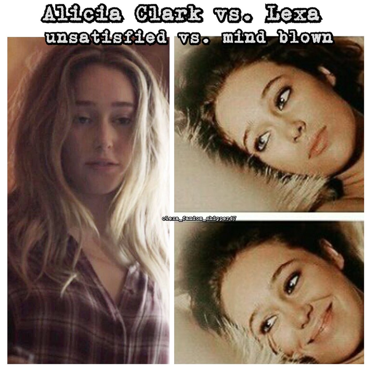Fandom_shipper4's tweet photo. #alyciadebnamcarey #lexa #heda #adc #aliciaclark #elizalex #elizataylor #clarke #wanheda https://t.co/6GUAmosN45