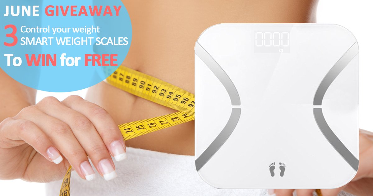 TopBrandBox's tweet photo. Last minute call | Participate in our Giveaway &amp; Get a chance to WIN a Marsboy Smart Weight Scale: https://t.co/KWhSsAuxYW
END June 30, 2017 https://t.co/tUoybWwlZd