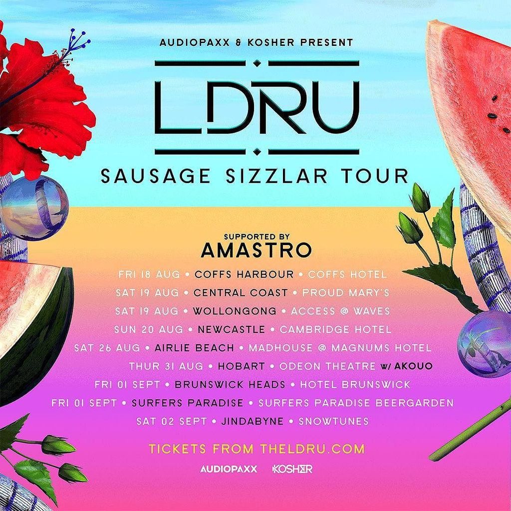 L D R U Sizzlar Tour