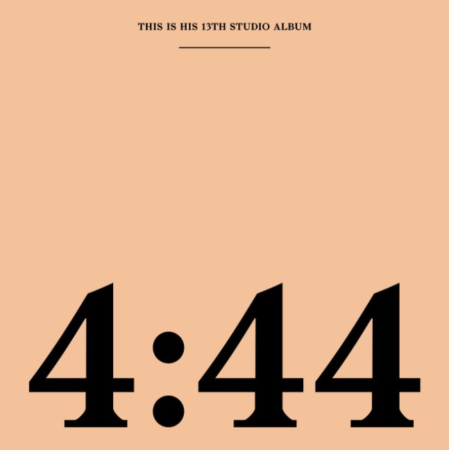 JAY-Z's new album "4:44" is out now: bit.ly/2ts60bo