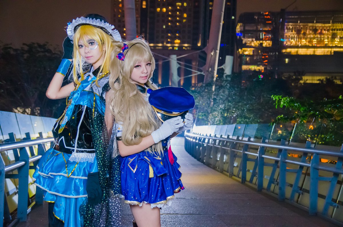 馨xin در توییتر 第一次在這橋拍 自製 Lovelive 怪盜繪里 職業覺醒