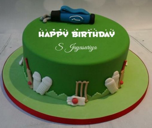 !!!..Happy birthday sanath Jayasuriya..!!! 