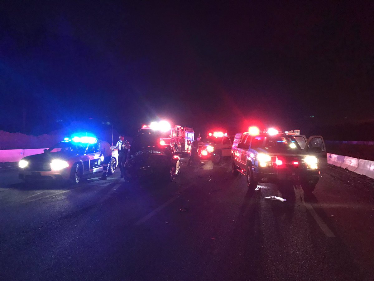 northmeckrescue's tweet photo. North Meck Rescue, Medic, &amp; @LongCreekFD on scene 77NB after 485 with vehicle overturned. Also, we are now in our last 24 hours of service. https://t.co/S1VNYh0G4R