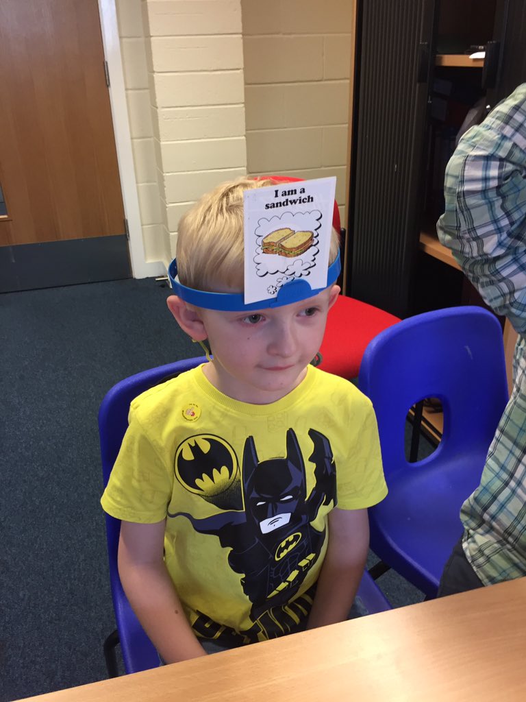 CIRPWCPS1's tweet photo. We're loving practicing our describing this morning playing headbandz game. #WCPSedu https://t.co/R4oQZldV0f