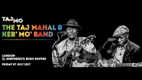 BLUES GIANTS JOIN FORCES! Last few tickets for <a href="/TajMahal/">Taj Mahal</a> &amp; <a href="/kebmomusic/">Keb' Mo'</a> in #London 7/7! Don´t miss it👉 goo.gl/D44ksw #FridayFeeling