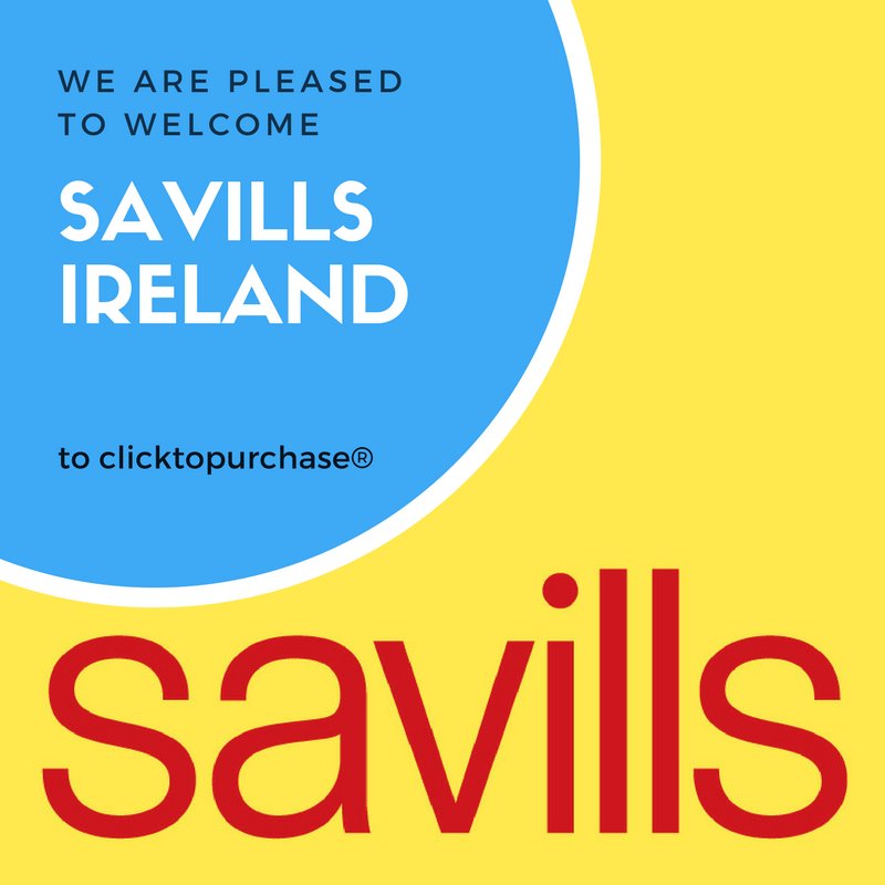 NeilSwimmer's tweet photo. We are pleased to welcome @SavillsIreland to clicktopurchase® https://t.co/KGGtWyJR4i #proptech #proptechnews #futureproperty https://t.co/fvruh2NHeg