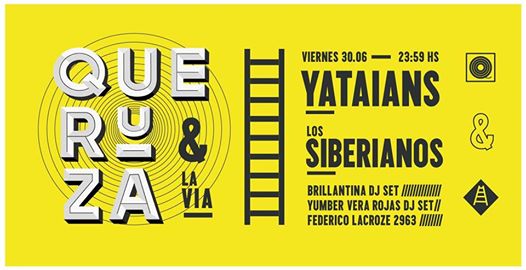 Hoy a medianoche hay fiesta de <a href="/queruzasello/">Queruza</a> en Colegiales. Vayan con ganas de escuchar reggae &amp; rock que toca <a href="/Yataians/">Yataians</a> y <a href="/los_siberianos/">Los siberianos</a>!