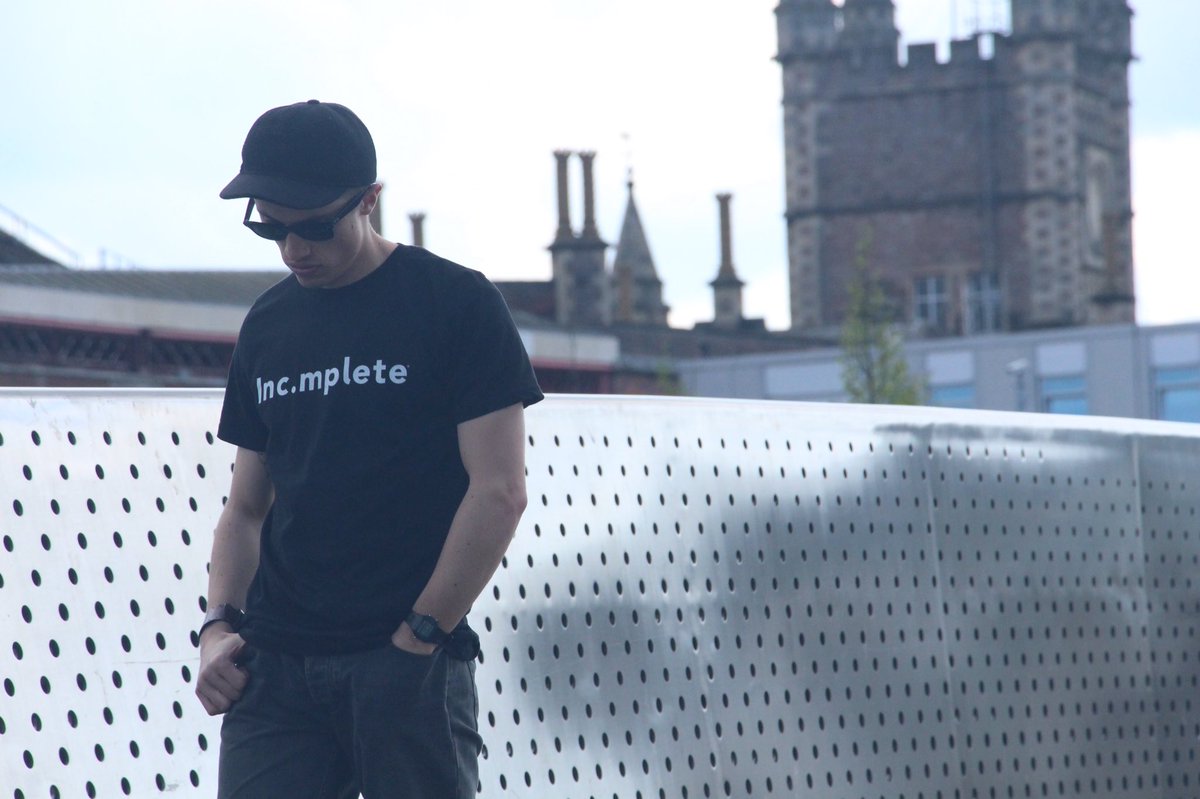 Free UK shipping all weekend! Grab one of our signature tees, perfect for this summer. #Inc_mplete #Clothing #EthicalFashion #Streetwear