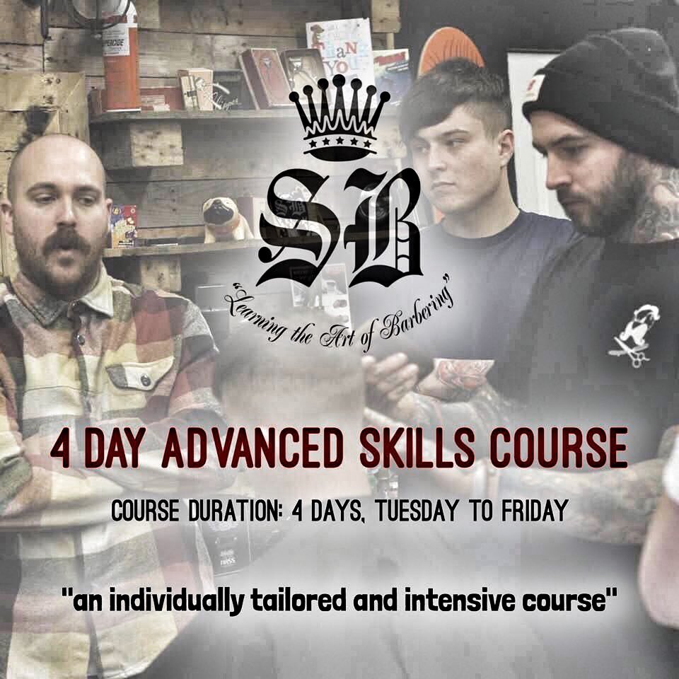 sb_academies's tweet photo. Our 4 day 'Advanced Skills Course' is ideal for the journeyman barber. Info 01915673644 or https://t.co/ZDeTNKe9Zx https://t.co/BrNONT3uWh